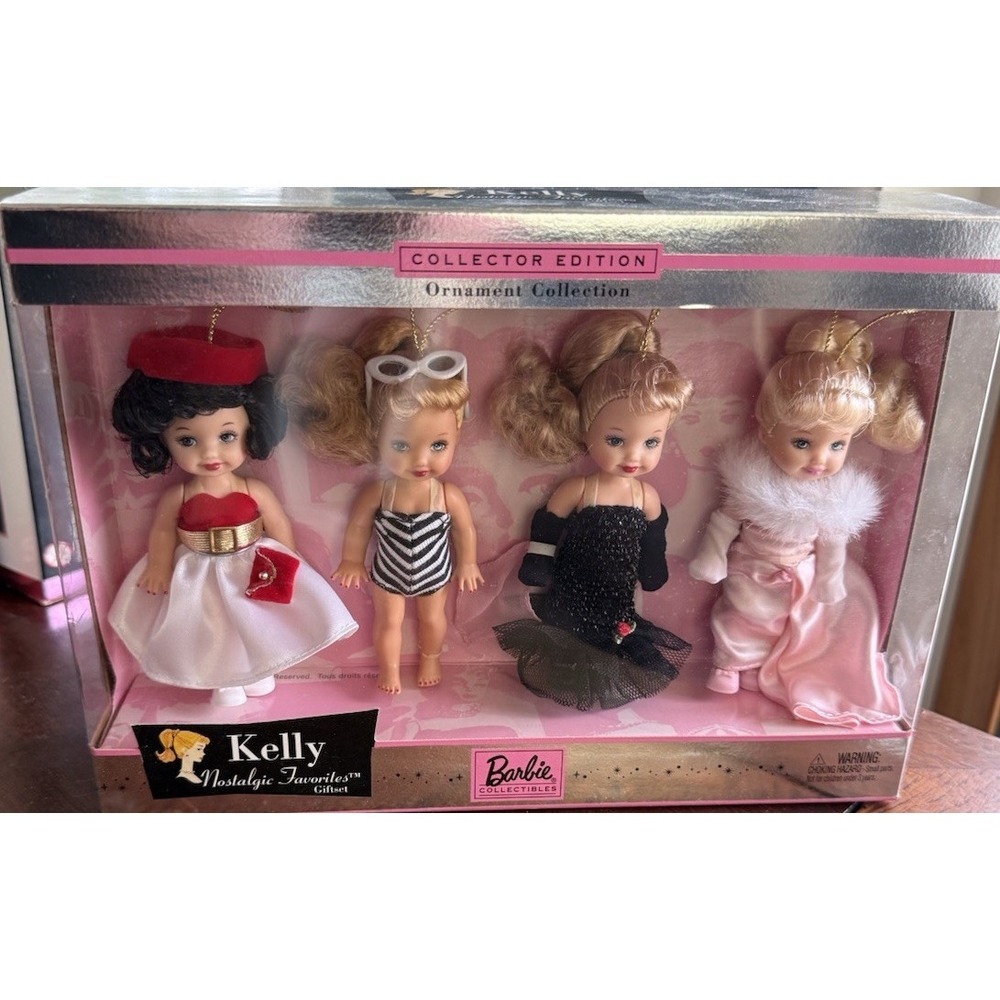 Barbie Kelly Nostalgic Favorites Giftset Collector Edition‎ Mattel NRFB